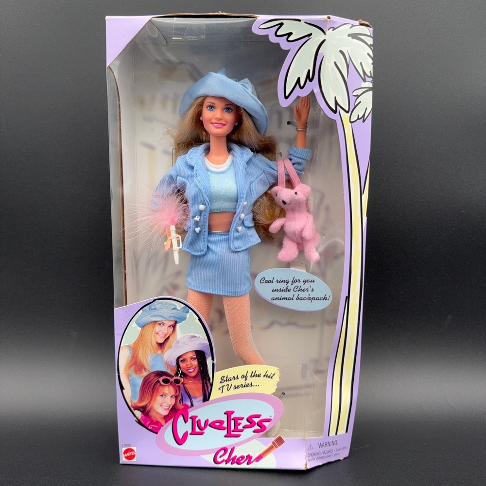 Mattel Clueless Cher Doll 1996 Vintage NIB Blue Corduroy‎ Outfit 17036 NRFB